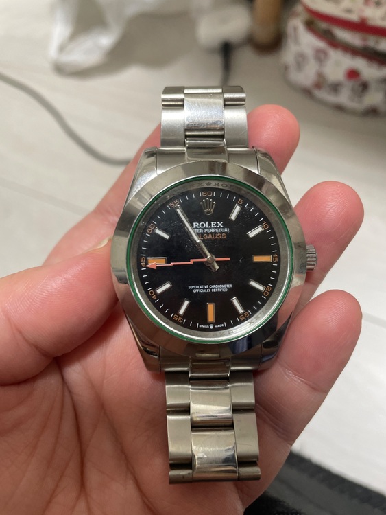 ロレックス ミルガウス （高級時計）の商品画像 - 査定依頼日：2025年10月14日 - 最高査定価格：1,480,000円