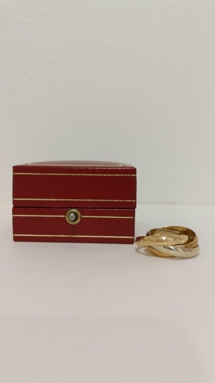 Cartier　トリニティリング（金・貴金属）の商品画像 - 査定依頼日：2026年9月30日 - 最高査定価格：100,000円