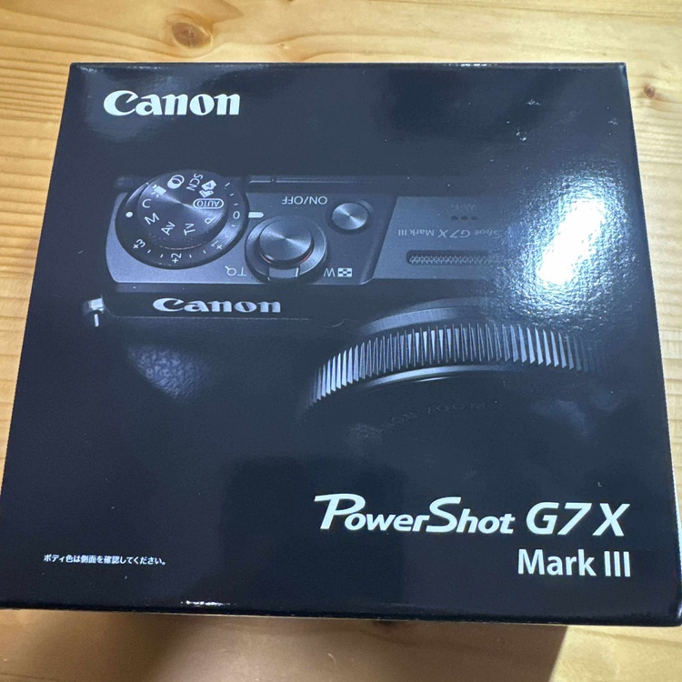 Canon Powershot g7 x mark III（カメラ）の商品画像 - 査定依頼日：2025年12月24日 - 最高査定価格：115,000円