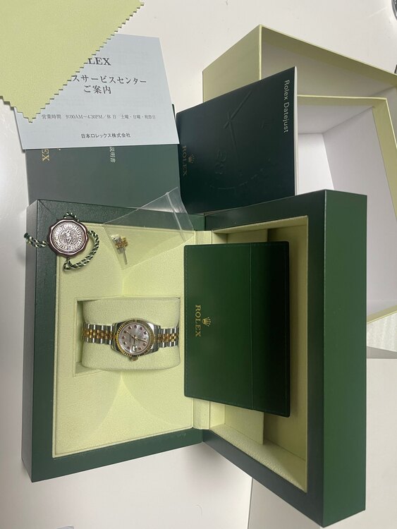 ロレックス デイトジャスト 179173NGr（高級時計）の商品画像 - 査定依頼日：2025年5月19日 - 最高査定価格：1,480,000円