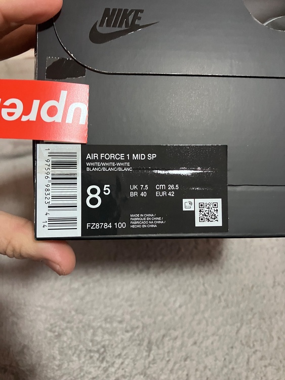 Af1 mid（古着・ファッション）の商品画像 - 査定依頼日：2025年12月8日 - 最高査定価格：13,000円