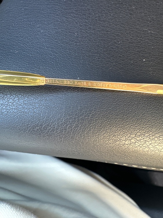 サングラス（金・貴金属）の商品画像 - 査定依頼日：2025年10月30日 - 最高査定価格：300,000円