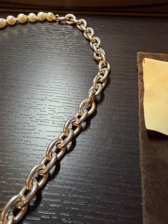 SPOPEL DODY-P SV×Akoya necklace（宝石）の商品画像 - 査定依頼日：2026年3月21日 - 最高査定価格：100,000円