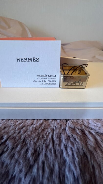 エルメス HERMES Anneau de carre Bolduc ボルデュッ（金・貴金属）の商品画像 - 査定依頼日：2024年2月21日 - 最高査定価格：20,000円