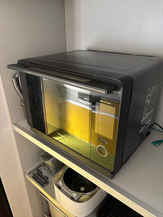 日立ヘルシーシェフ　MRO-W10B（家電）の商品画像 - 査定依頼日：2024年12月25日 - 最高査定価格：25,000円