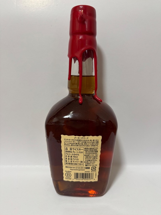 Makers Mark（お酒）の商品画像 - 査定依頼日：2025年8月30日 - 最高査定価格：1,000円