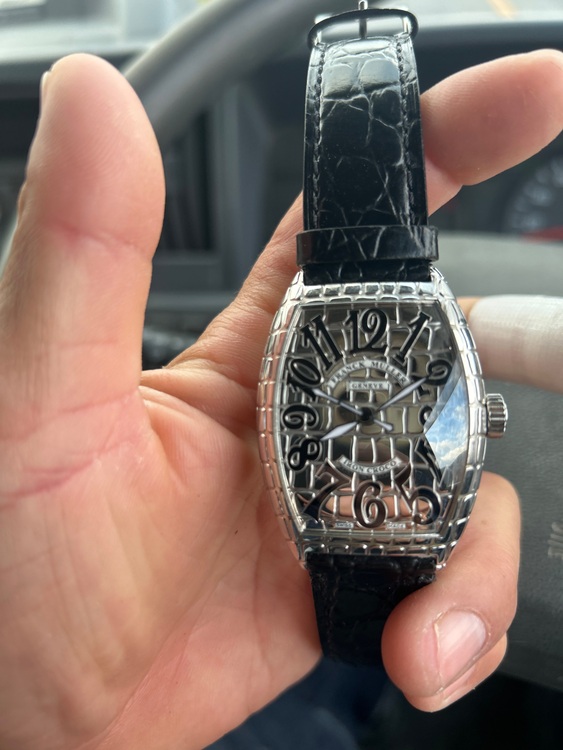 フランクミュラー トノウカーベックス 7880SCIRONcr（高級時計）の商品画像 - 査定依頼日：2025年12月2日 - 最高査定価格：420,000円