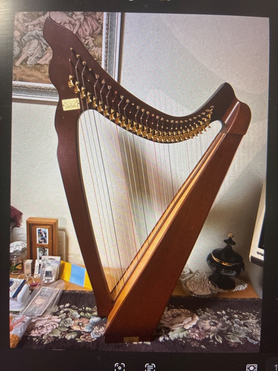エンジェルハープ　２８弦（ピアノ・楽器・PA機材）の商品画像 - 査定依頼日：2026年3月31日 - 最高査定価格：31,000円