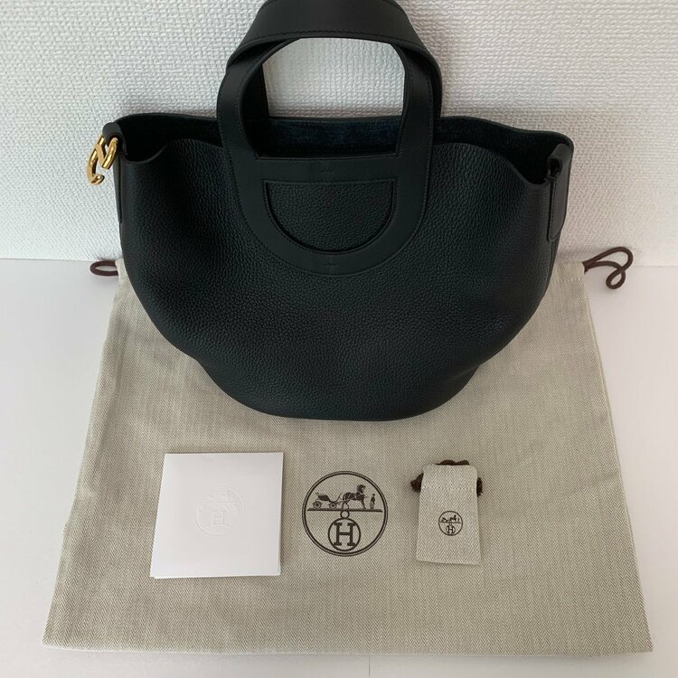 HERMES G 刻印インザループ 23 ノワール ゴールド金具（ブランドバッグ）の商品画像 - 査定依頼日：2026年8月9日 - 最高査定価格：550,000円