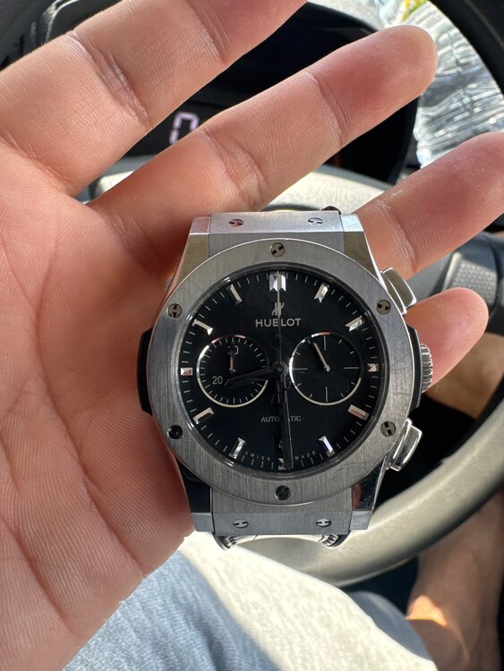 ウブロ クラシックフュージョン 541.NX.1171.l（高級時計）の商品画像 - 査定依頼日：2025年5月8日 - 最高査定価格：660,000円