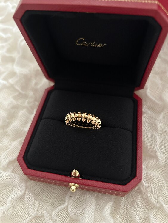 カルティエ　クラッシュリングSMピンクゴールド （金・貴金属）の商品画像 - 査定依頼日：2025年5月20日 - 最高査定価格：330,000円