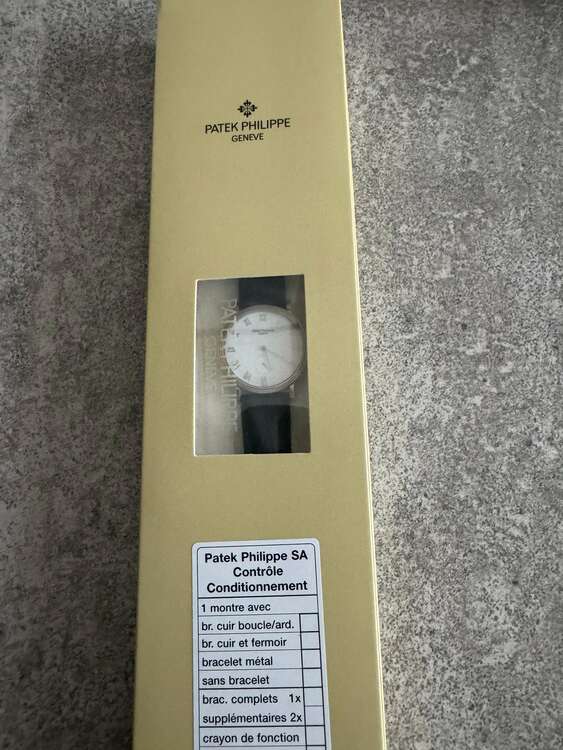 パテックフィリップ カラトラバ 3919ＳＧ-001（高級時計）の商品画像 - 査定依頼日：2025年4月18日 - 最高査定価格：1,800,000円