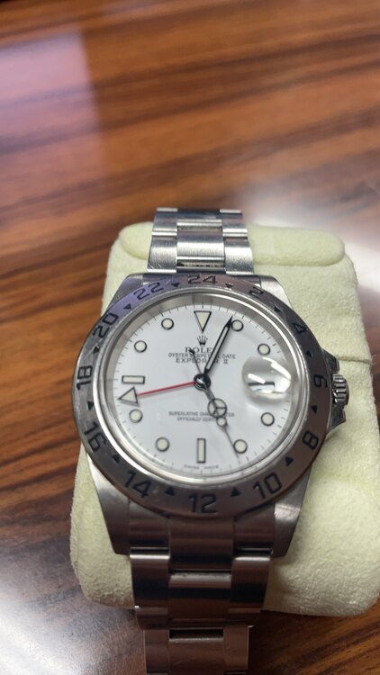 ロレックス エクスプローラー 1657（高級時計）の商品画像 - 査定依頼日：2025年4月28日 - 最高査定価格：980,000円