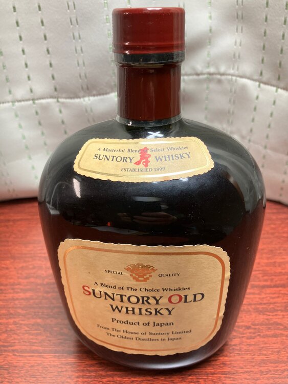 レトロ　サントリーオールド 43度 750ml（お酒）の商品画像 - 査定依頼日：2025年3月21日