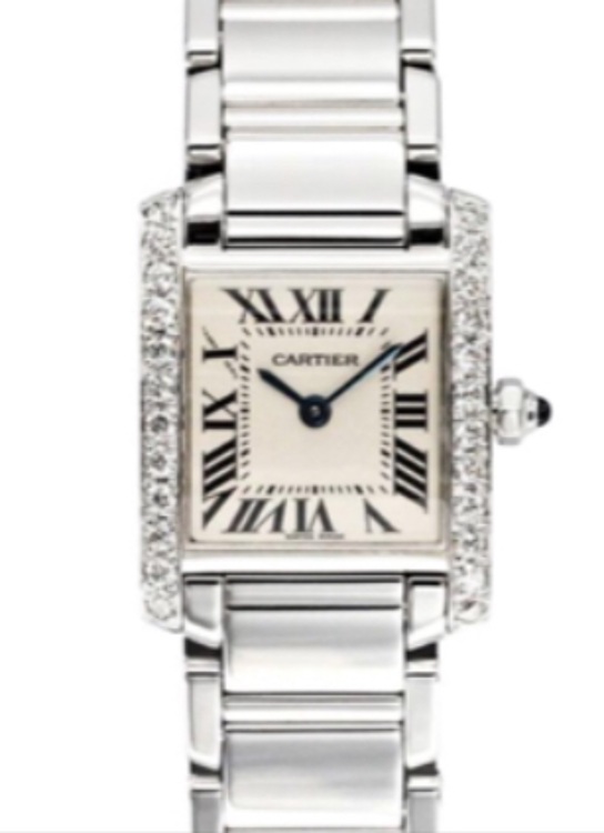 カルティエ タンク タンクフランセーズSM ホワイトゴールド　だ（高級時計）の商品画像 - 査定依頼日：2025年10月25日 - 最高査定価格：1,000,000円