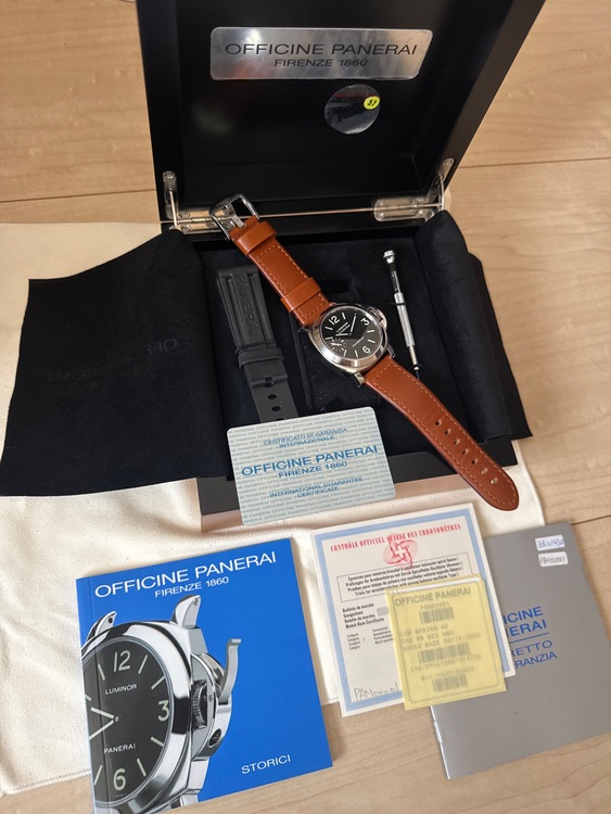 パネライ ルミノール PAM0000（高級時計）の商品画像 - 査定依頼日：2025年7月16日 - 最高査定価格：910,000円