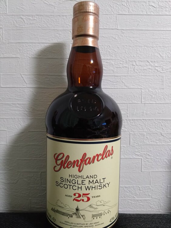グレンファークラス25年（お酒）の商品画像 - 査定依頼日：2026年1月30日 - 最高査定価格：17,000円