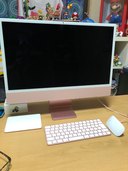 iMacM1チップ24インチピンク