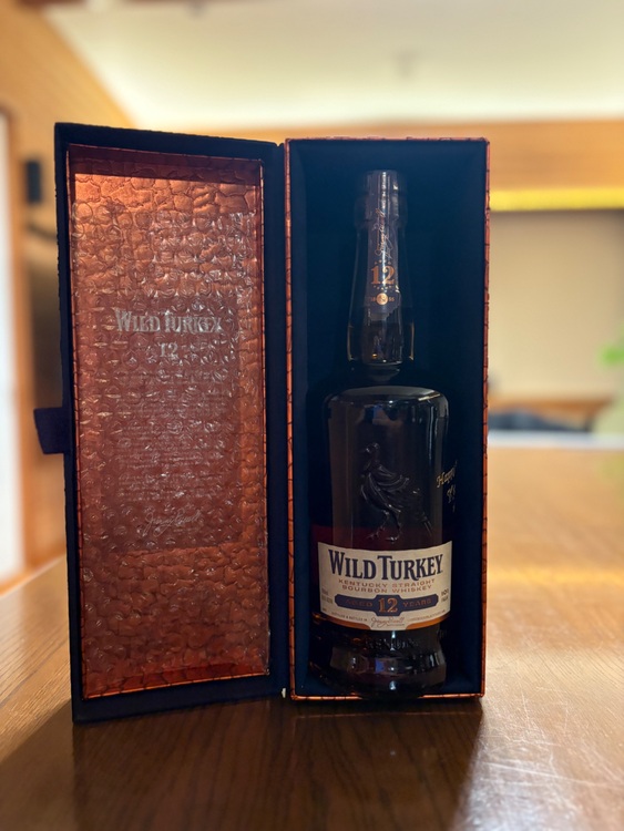 ワイルドターキー12年（お酒）の商品画像 - 査定依頼日：2025年9月16日 - 最高査定価格：2,000円