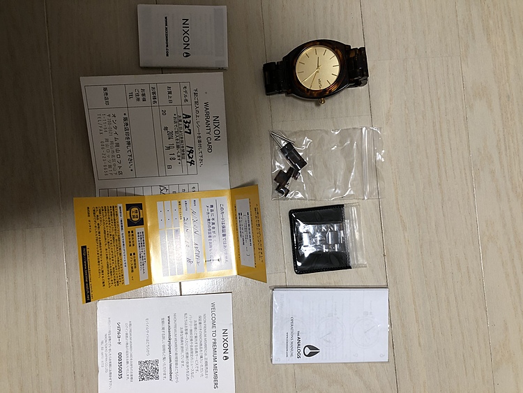 ニクソン（高級時計）の商品画像 - 査定依頼日：2020年2月21日 - 最高査定価格：500円