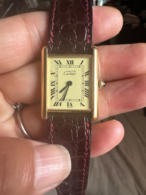 カルティエ タンク （高級時計）の商品画像 - 査定依頼日：2025年9月5日 - 最高査定価格：255,000円