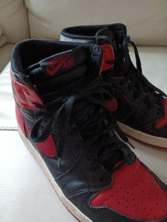 エアジョーダンバスケットシューズ（古着・ファッション）の商品画像 - 査定依頼日：2025年5月24日 - 最高査定価格：14,000円