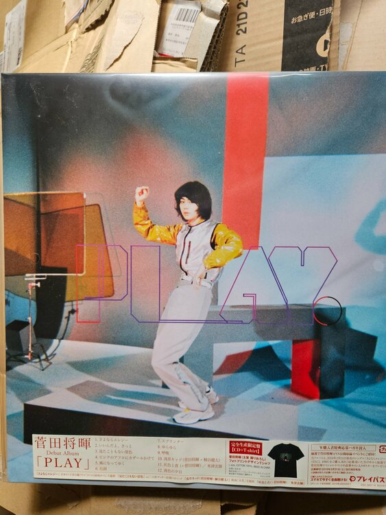 菅田将暉　play 完全生産限定版（レコード）の商品画像 - 査定依頼日：2025年12月6日 - 最高査定価格：1,000円