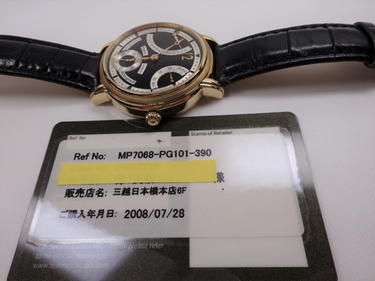 モーリスラクロア　マスターピースカランドリエ（高級時計）の商品画像 - 査定依頼日：2025年10月23日 - 最高査定価格：840,000円