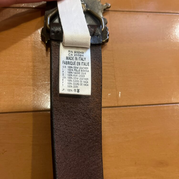 ベルト（古着・ファッション）の商品画像 - 査定依頼日：2025年1月21日 - 最高査定価格：1,000円
