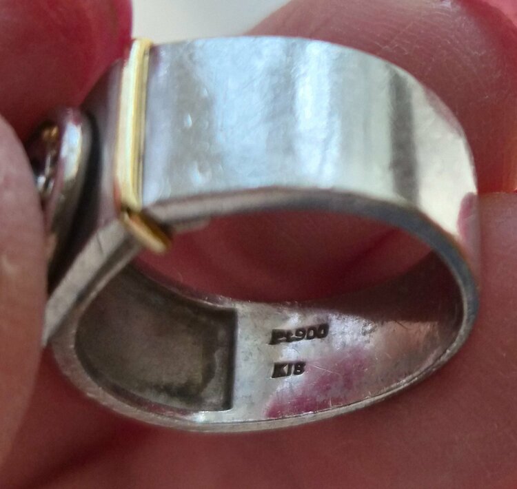プラチナ 18金リング（金・貴金属）の商品画像 - 査定依頼日：2026年4月11日 - 最高査定価格：90,000円
