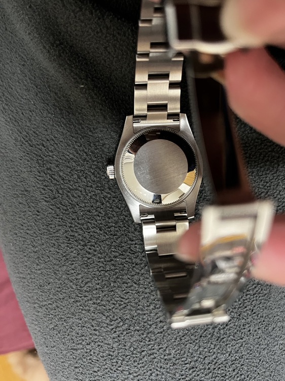 ロレックス パーペチュアル 177200（高級時計）の商品画像 - 査定依頼日：2026年1月12日 - 最高査定価格：850,000円