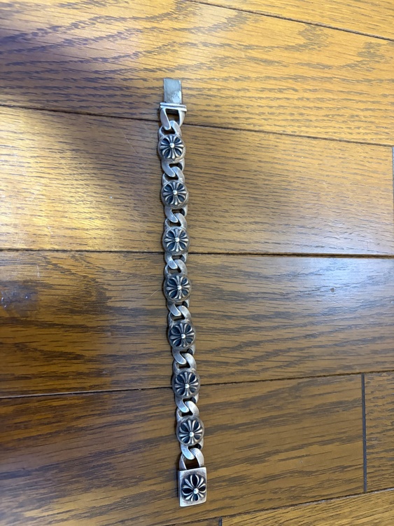 Chrome Heart クロムハーツ クロスボール ブレスレット 7リンク（古着・ファッション）の商品画像 - 査定依頼日：2026年8月10日 - 最高査定価格：20,000円