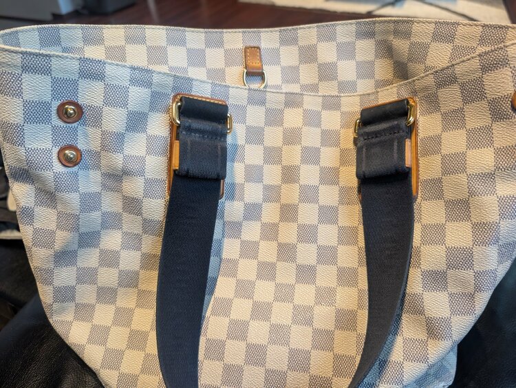 LOUIS VUITTON ルイ ヴィトン ダミエアズール プランソレイユ カバ（ブランド財布・小物）の商品画像 - 査定依頼日：2026年4月4日 - 最高査定価格：50,000円