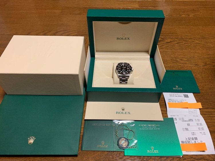 ロレックス サブマリーナー （高級時計）の商品画像 - 査定依頼日：2025年11月6日 - 最高査定価格：1,820,000円