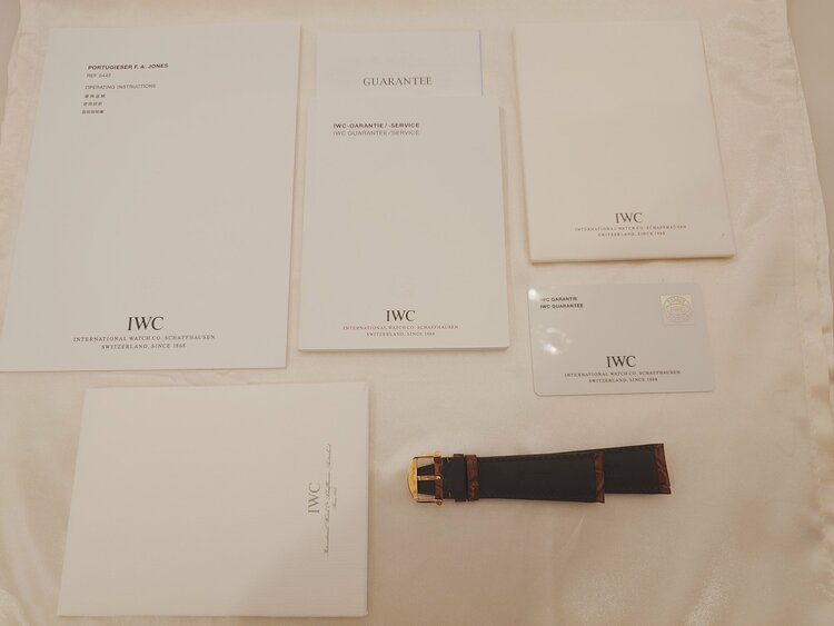 ポルトギーゼ　F.A.ジョーンズ IW544201 （高級時計）の商品画像 - 査定依頼日：2026年2月22日 - 最高査定価格：1,280,000円