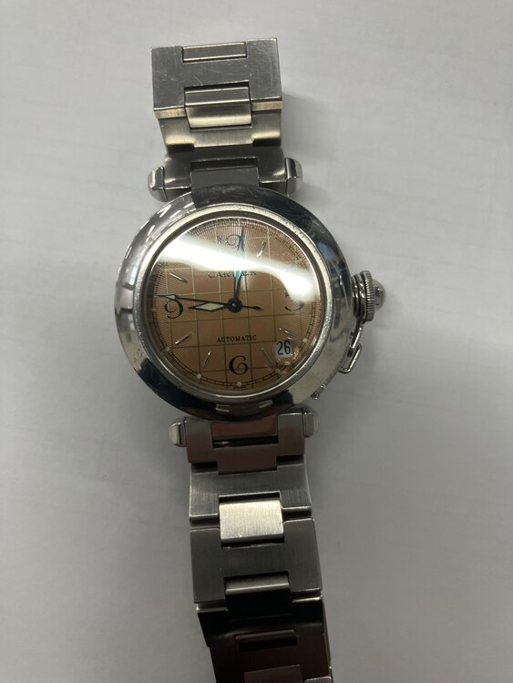 カルティエ パシャ cc41170（高級時計）の商品画像 - 査定依頼日：2025年4月26日 - 最高査定価格：230,000円