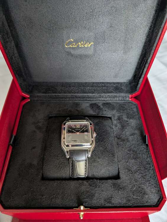 カルティエ サントス WSSA0046（高級時計）の商品画像 - 査定依頼日：2025年5月20日 - 最高査定価格：1,050,000円