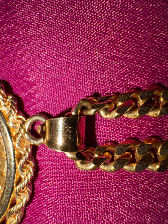 アンティークコイン、インディアンヘッド　モットー、10ドル金貨、14金ネックレス（金・貴金属）の商品画像 - 査定依頼日：2026年2月15日 - 最高査定価格：679,000円