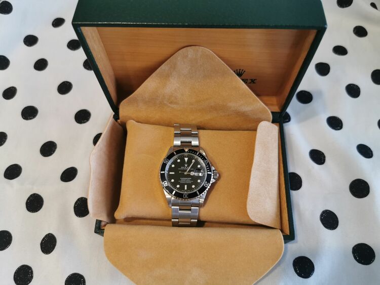 ロレックス サブマリーナー 16610  w698745（高級時計）の商品画像 - 査定依頼日：2025年9月29日 - 最高査定価格：1,380,000円