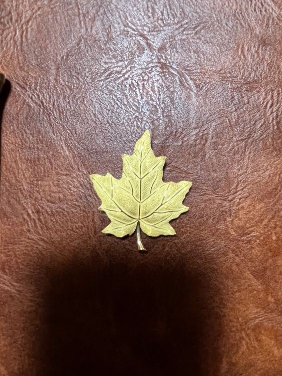 ティファニー　メープルリーフブローチ k18（金・貴金属）の商品画像 - 査定依頼日：2025年8月19日 - 最高査定価格：175,000円