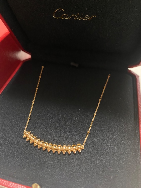 クラッシュドゥカルティエネックレスSMピンクゴールド（金・貴金属）の商品画像 - 査定依頼日：2026年4月27日 - 最高査定価格：450,000円