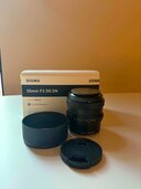 SIGMA 35mm F2 DG DN（カメラ）の商品画像 - 査定依頼日：2026年8月12日 - 最高査定価格：52,000円