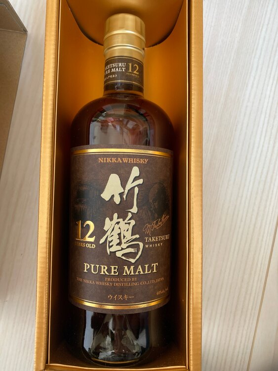 竹鶴12年（お酒）の商品画像 - 査定依頼日：2025年3月21日 - 最高査定価格：18,000円