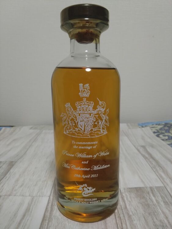 イングリッシュシングルモルトウイスキー（お酒）の商品画像 - 査定依頼日：2025年9月1日 - 最高査定価格：10,500円