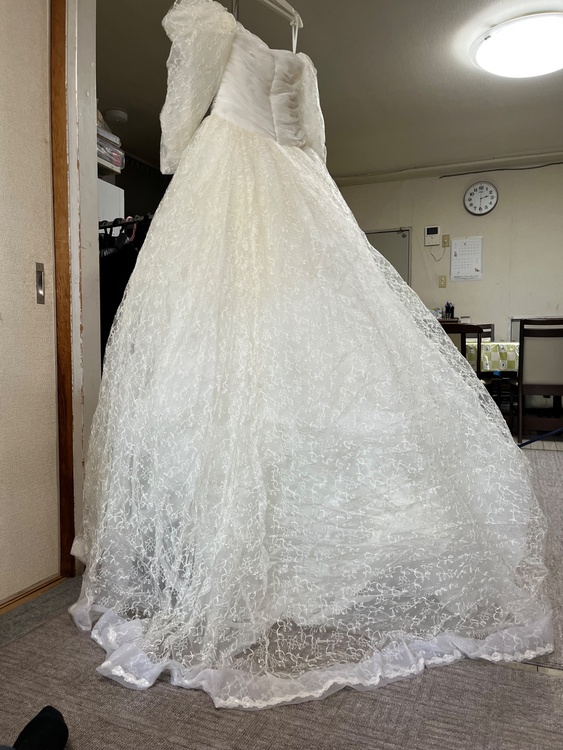 ウエディングドレス（古着・ファッション）の商品画像 - 査定依頼日：2026年1月21日 - 最高査定価格：1,000円