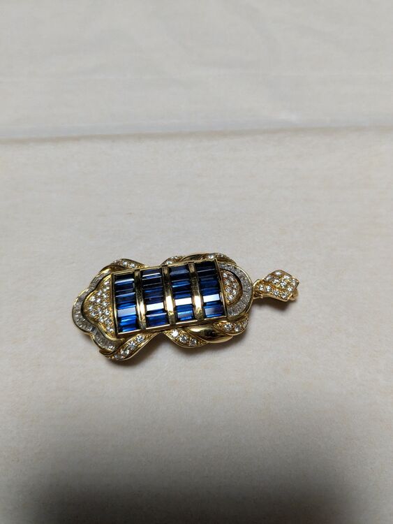 ブローチ（宝石）の商品画像 - 査定依頼日：2025年6月2日 - 最高査定価格：105,000円