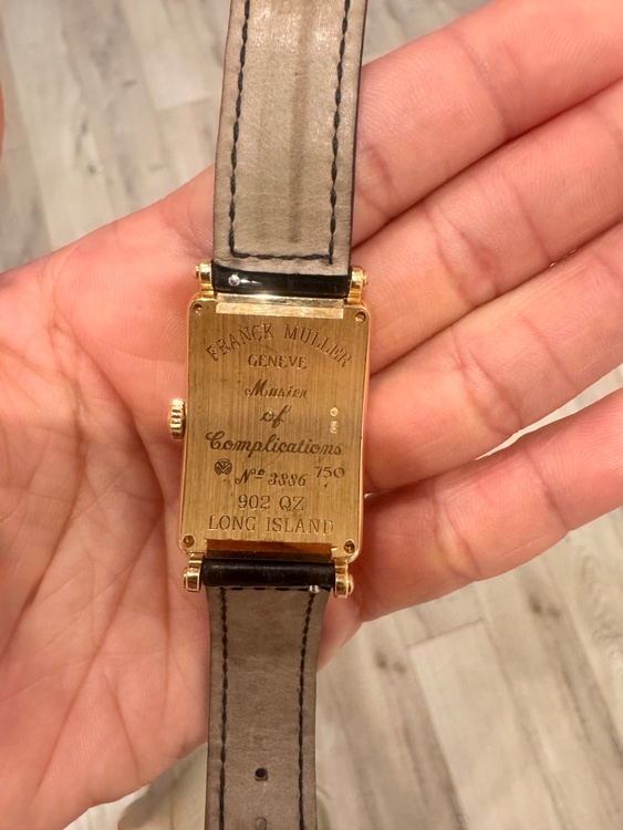 FRANCKMULLER ロングアイランド レディース時計（高級時計）の商品画像 - 査定依頼日：2026年9月8日 - 最高査定価格：780,000円