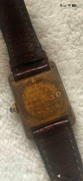 マストタンク（高級時計）の商品画像 - 査定依頼日：2026年2月15日 - 最高査定価格：200,000円