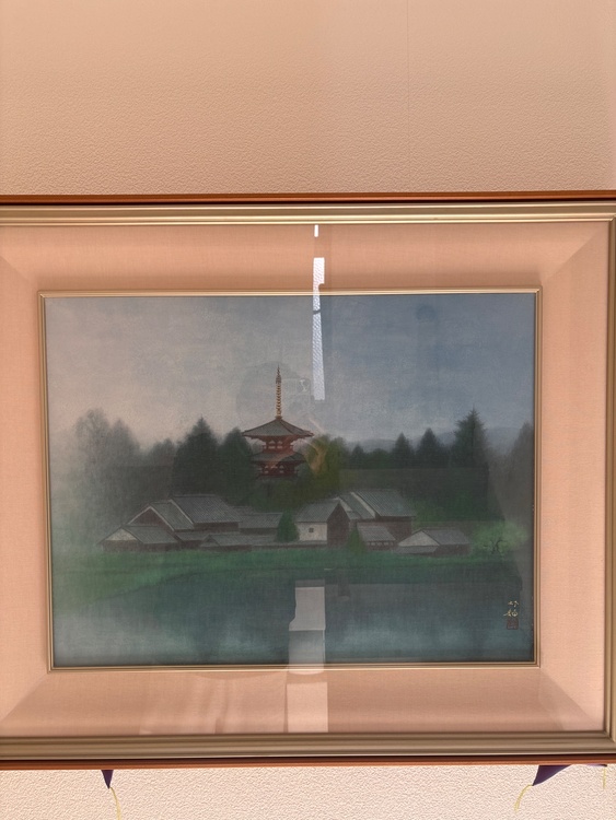 鈴木竹白　朝の法輪寺（美術品・骨董品）の商品画像 - 査定依頼日：2026年2月4日 - 最高査定価格：2,000円