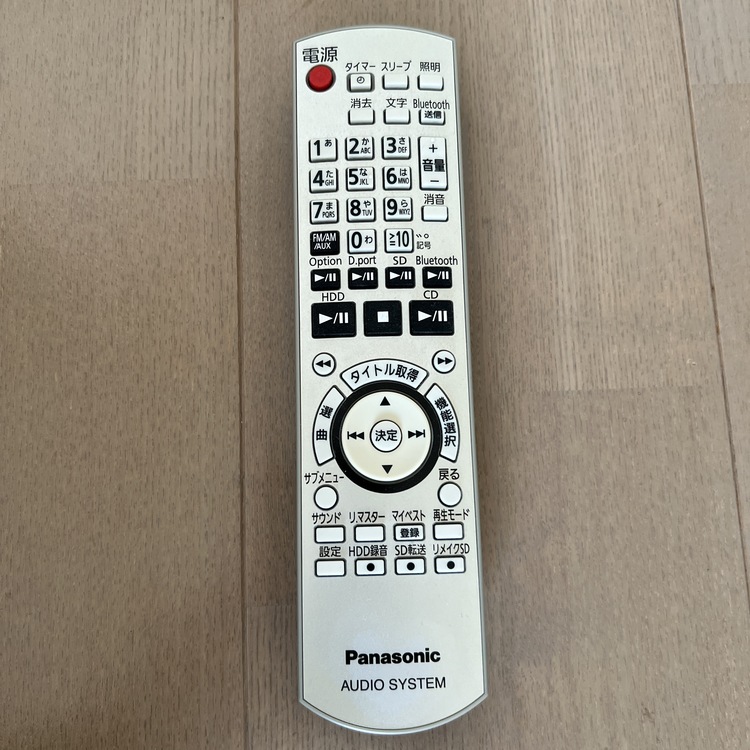 Panasonic SC-SX950（オーディオ・スピーカー）の商品画像 - 査定依頼日：2026年5月20日 - 最高査定価格：1,000円